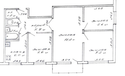 Купить 4-комнатную квартиру, Минск, Седых, 16 (Первомайский район). Фото 9