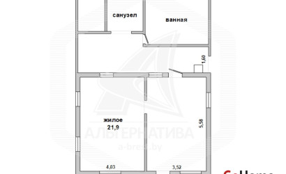 Купить дом, Залесье, Залесский с/с, 23 соток. Фото 17