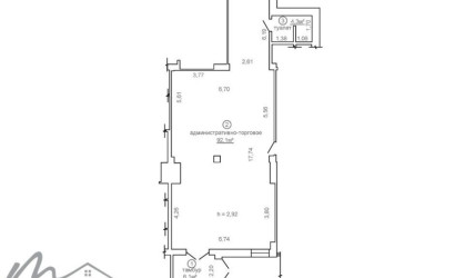 Аренда торгового помещения, Могилев, Шмидта просп., 54/а,  102.5 кв.м.. Фото 5