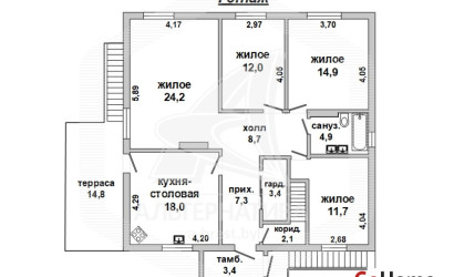 Купить дом, Брест, Гершоны, 15.22 соток. Фото 20