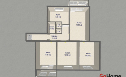 Купить 4-комнатную квартиру, Минск, Мавра ул., 46 (Фрунзенский район). Фото 27