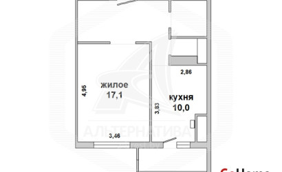 Купить 1-комнатную квартиру, Брест, Дубровка, ул. Дубровская. Фото 1