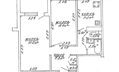 Купить 2-комнатную квартиру, Минск, Чайлытко ул., 22 (Фрунзенский район). Фото 9