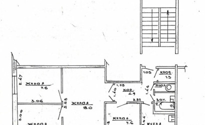 Купить 4-комнатную квартиру, Лида, Космонавтов ул., 14/1. Фото 13