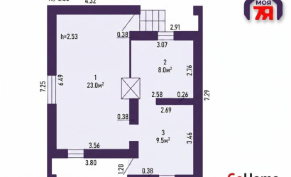 Купить дом в деревне, Малиновка-Сад, 10 соток. Фото 3