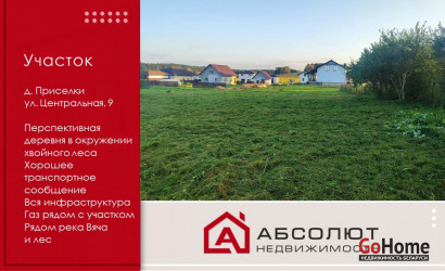 Купить участок, Приселки, Центральная, 9, 24 соток. Фото 1