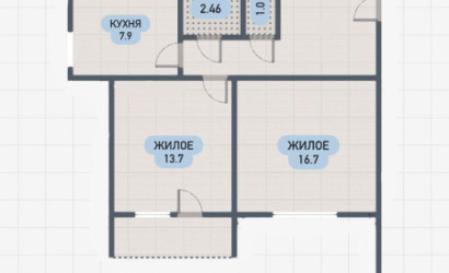 Купить 2-комнатную квартиру, Брест, Космонавтов б-р. Фото 1