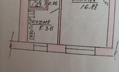 Купить 1-комнатную квартиру, Пинск, Дзержинского . Фото 2