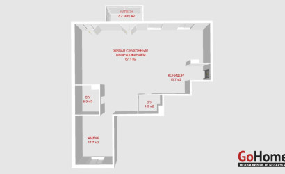 Купить 3-комнатную квартиру, Минск, Тимирязева ул., 134 (Центральный район). Фото 2