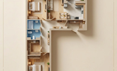 Купить 3-комнатную квартиру, Минск, Михаила Савицкого, 23 (Октябрьский район). Фото 1