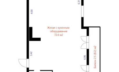 Купить 3-комнатную квартиру, Минск, Виталия Цвирко ул., 67 (Советский район). Фото 49