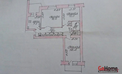 Купить 3-комнатную квартиру, Витебск, Гагарина, 31. Фото 18