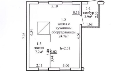 Купить дом в деревне, Дубровка, Центральная  21, 25 соток. Фото 4