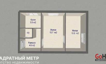 Купить 2-комнатную квартиру, Минск, Дубравинский пер., 9 (Московский район). Фото 26