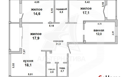 Купить 3-комнатную квартиру, Брест, Центр, ул. Карла Маркса. Фото 1