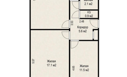 Купить 3-комнатную квартиру, Минск, Седых ул., 60 (Первомайский район). Фото 10