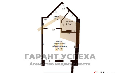 Купить 1-комнатную квартиру, Брест, ул. 17-го Сентября, д. . Фото 6
