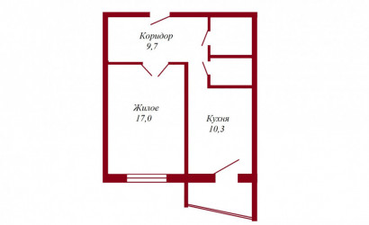 Купить 1-комнатную квартиру, Пинск, Брестская, 142Г. Фото 7