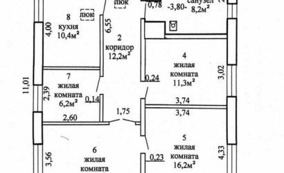 Купить дом, Слоним, Боровая ул., 6.1 соток. Фото 24