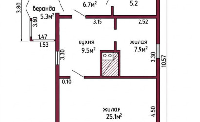 Купить дом, Ковшово, Новый, 25 соток. Фото 11