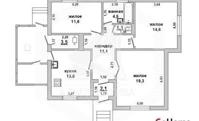 Купить дом, Большие Мотыкалы, Мотыкальский с/с, 13.09 соток. Фото 23