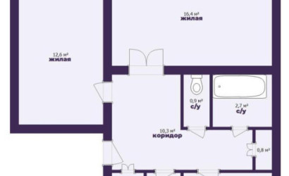 Купить 3-комнатную квартиру, Смолевичи, Слесарный пер., 8. Фото 16