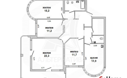 Купить 4-комнатную квартиру, Брест, Восток, ул. Московская. Фото 26