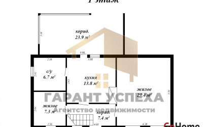 Купить дом, Хвояновка, Дмитровичский с/с, 22.49 соток. Фото 18