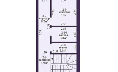 Купить дом, Минск, Холмогорская ул., 13, 2.06 соток. Фото 19