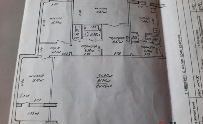 Купить 3-комнатную квартиру, Полоцк, Купалы ул., 15. Фото 4