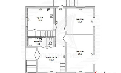 Купить дом, Черни, Чернинский с/с, 18.7 соток. Фото 36