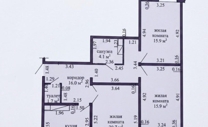 Купить 3-комнатную квартиру, Солигорск, Подольская ул., 3. Фото 26