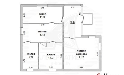 Купить дом, Оберовщина, Рясненский с/с, 25 соток. Фото 26