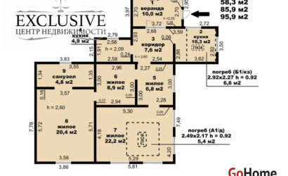 Купить дом, Полоцк, Мироновой ул., 15.34 соток. Фото 17