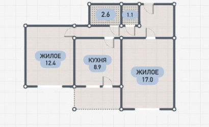 Купить 2-комнатную квартиру, Брест, Луцкая ул.. Фото 2