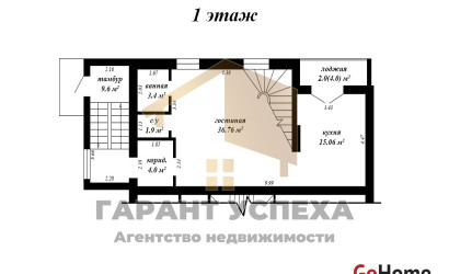 Купить дом, Малые Косичи, Тельминский с/с, 15 соток. Фото 16