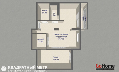 Купить 2-комнатную квартиру, Минск, Люксембург ул., 151 (Московский район). Фото 31