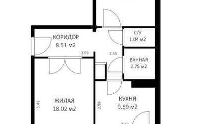 Купить 2-комнатную квартиру, Минск, Якубовского ул., 17 (Фрунзенский район). Фото 35