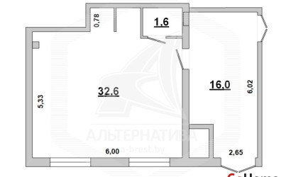 Продажа офиса, Брест, Киевка,  50.2 кв.м.. Фото 1