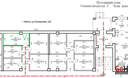 Продажа помещения, Минск, ул. Тимирязева, д. 122, от 7 до 10 кв.м.. Фото 1