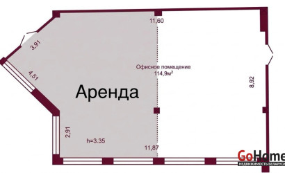 Аренда торгового помещения, Гродно, Пушкина, 31А, 60 кв.м.. Фото 6