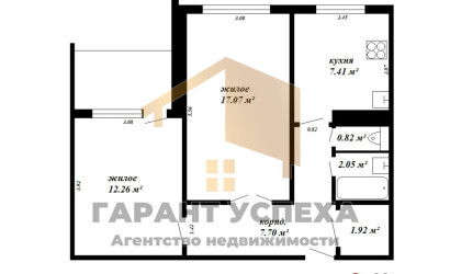 Купить 2-комнатную квартиру, Брест, ул. Советской Конституции, д. . Фото 1