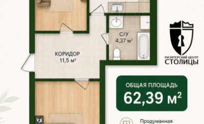 Купить 2-комнатную квартиру, Минск, Независимости, 18 (Ленинский район). Фото 1