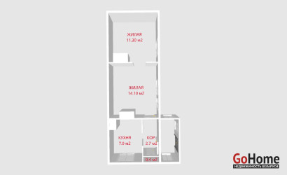 Купить 2-комнатную квартиру, Негорелое, Ленинская ул.. Фото 10