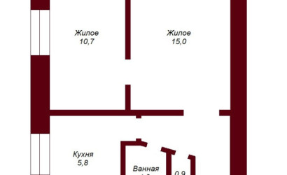 Купить 2-комнатную квартиру, Брест, ул. Брестских дивизий, д. . Фото 9