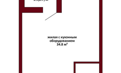 Купить 1-комнатную квартиру, Минск, Леонида Щемелёва, 30 (Октябрьский район). Фото 7