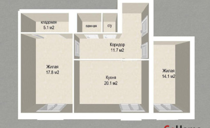 Купить 2-комнатную квартиру, Минск, Независимости просп., 55 (Советский район). Фото 14
