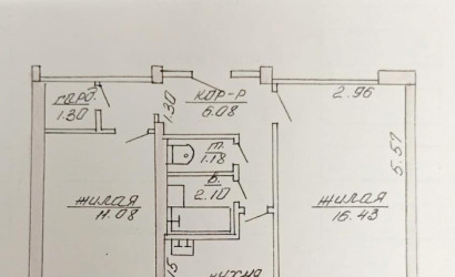 Купить 2-комнатную квартиру, Витебск, Чкалова ул., 11/4. Фото 14