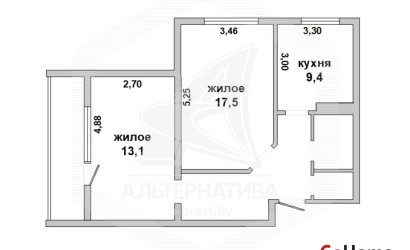 Купить 2-комнатную квартиру, Кобрин, , . Фото 21
