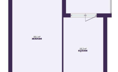 Купить 1-комнатную квартиру, Минск, Логойский тракт, 15/1 (Советский район). Фото 2